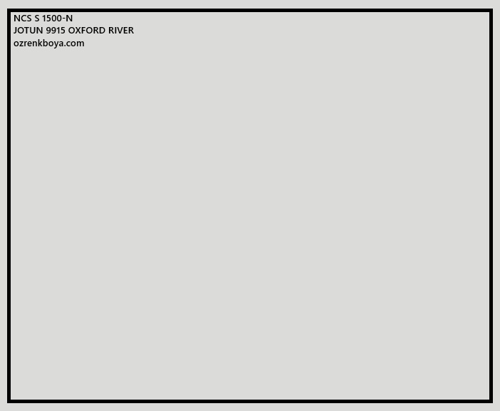 JOTUN TOPCOAT SİLK 9915 OXFORD RIVER